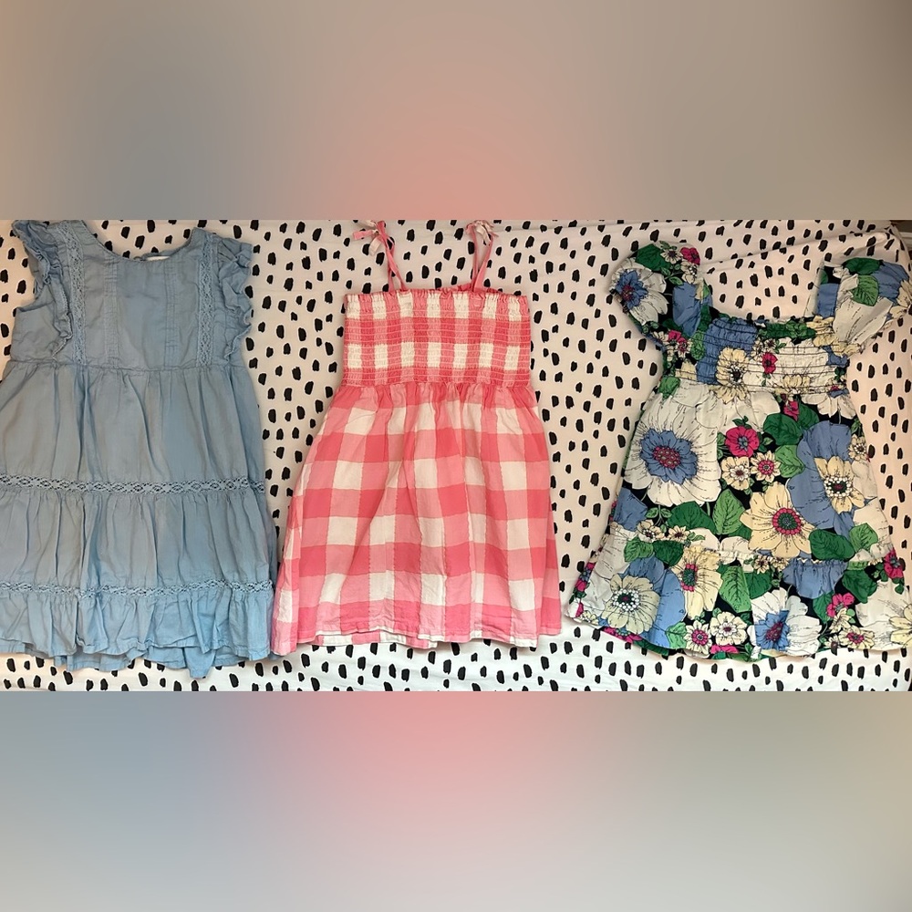 3 Like-New Toddler Dresses - Size 3T (Gap & H&M)